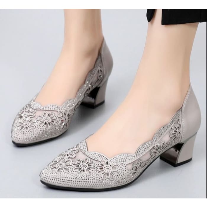 Office best sale silver shoes