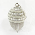 Diamond Tassels Rhinestone Round Ball Wedding Party Bags -