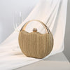 Elegant Round Shoulder Luxury Wedding Women Clutch - Gold C