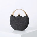 Elegant Round Shoulder Luxury Wedding Women Clutch -