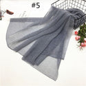 Fashion Lurex Scarves Islam Modest Turban Muslim Hijab -