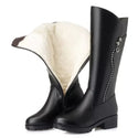 Genuine Leather Ladies Snow Boots - Women On sale Free