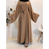 Abaya Muslim Fashion Islamic Clothing Women Maxi Dresses - 