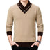 Casual Turtleneck Double Collar Slim Fit Men Sweater -