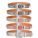 Crystal Rhinestone Versatile Unisex Belt - Women Belts