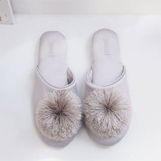 Cute Indoor Women Slippers - Gray / EU 37 / UK 4 / US 6.5 - 