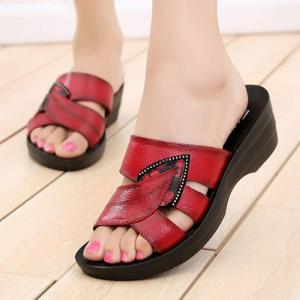 Summer slides hot sale for women