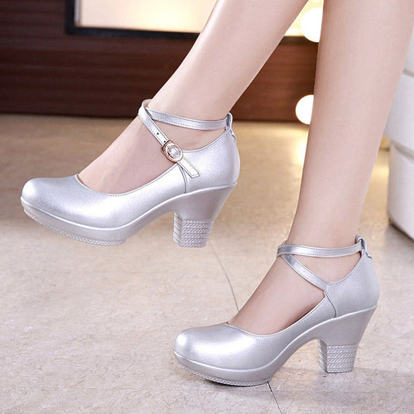 Silver mary janes on sale womens