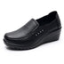 Genuine Leather Non Slip Women Work Shoes - Black / EU 41 / 