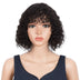 Highlight Blonde Jerry Curly Short Bob Women Wigs - 14inches