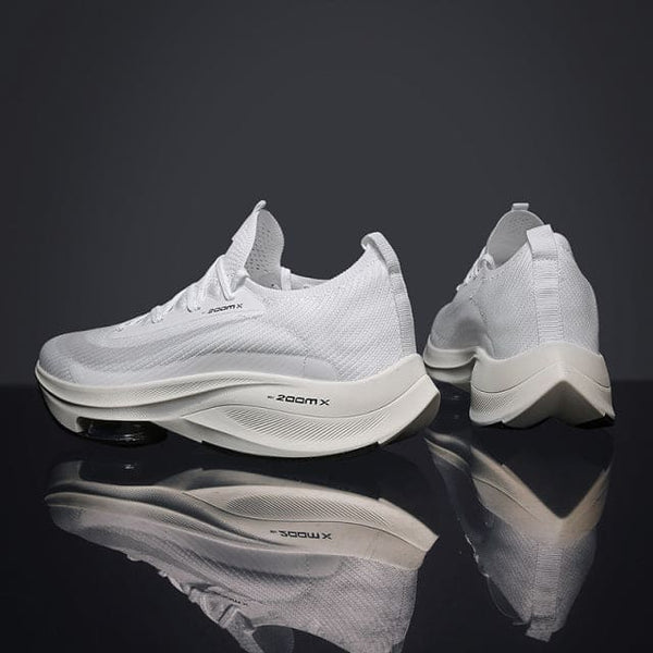 Luxury Breathable Men Tennis Sneakers - White / 36 - Sneaker