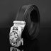 Luxury Genuine Leather Rhinestone Metal Rotatable Men Belt -