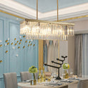 Luxury Modern Rectangle Dining Room Chandelier - Chandeliers