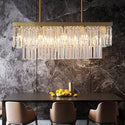 Luxury Modern Rectangle Dining Room Chandelier - Chandeliers