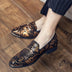 Men Party Formal Business Shoes - Golden / 38 - On sale Free