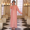 Moroccan Women Kaftan Abaya - Dark Pink / XXL - On sale Free