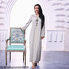 Moroccan Women Kaftan Abaya - Gray / XXXL - On sale Free 