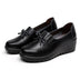 Non Slip Women High Heels Leather Work Shoes - 9907 / EU 35 