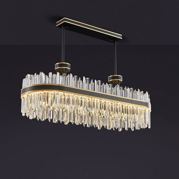 Oval Design Luxury Modern Crystal Chandelier - Chandeliers 