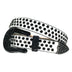 Rhinestone Diamond Waistband Unisex Belts - Black-White / 