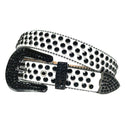 Rhinestone Diamond Waistband Unisex Belts - Women On sale 