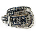 Rhinestone Diamond Waistband Unisex Belts - Women On sale 