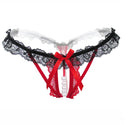 Sexy Lace Transparent Hollow Out Temptation Female Panties -