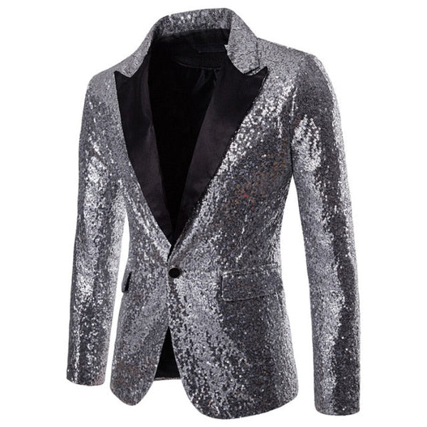 Mens sequin blazer on sale uk