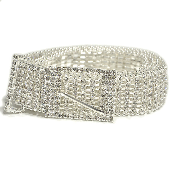 Super Shine Crystal Rhinestone Women Belts - Women Belts On 