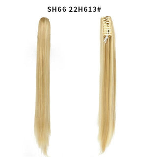 Synthetic Claw Jaw Clip On Ponytail Hair Extension - SH66