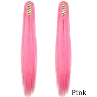 Synthetic Claw Jaw Clip On Ponytail Hair Extension - SH66