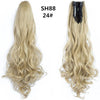 Synthetic Claw Jaw Clip On Ponytail Hair Extension - SH88 24