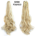 Synthetic Claw Jaw Clip On Ponytail Hair Extension - SH88