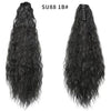 Synthetic Claw Jaw Clip On Ponytail Hair Extension - SU88 1B