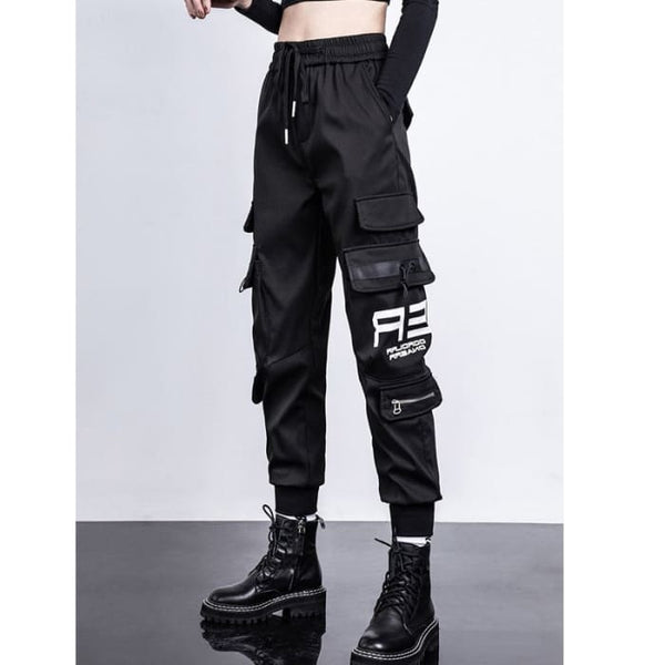 Women High Waist Cargo Pants - On sale Free Shipping 